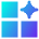 Ai Generate Variation Spark Icon from Sharp Gradient Set