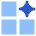 Ai Generate Variation Spark Icon from Sharp Flat Set