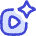 Ai Generate Video Spark Icon from Flex Duo Set