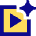Ai Generate Video Spark Icon from Sharp Pop Set