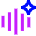 Ai Generate Voice Spark 1 Icon from Sharp Neon Set