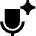 Ai Generate Voice Spark 2 Icon from Sharp Solid Set
