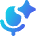 Ai Generate Voice Spark 2 Icon from Flex Gradient Set