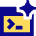 Ai Prompt Spark Icon from Sharp Pop Set