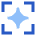 Ai Scanner Spark Icon from Sharp Flat Set