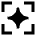 Ai Scanner Spark Icon from Sharp Solid Set