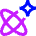 Ai Science Spark Icon from Sharp Neon Set