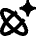 Ai Science Spark Icon from Sharp Solid Set