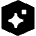 Ai Settings Hexagon Nut Icon from Sharp Solid Set