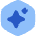 Ai Settings Hexagon Nut Icon from Flex Flat Set