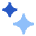 Ai Sparkles Icon from Sharp Flat Set