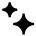 Ai Sparkles Icon from Sharp Solid Set