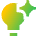 Ai Technology Spark Icon from Sharp Gradient Set