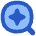 Ai Upscale Spark Icon from Flex Flat Set