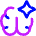 Artificial Intelligence Spark Icon from Flex Neon Set