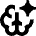 Artificial Intelligence Spark Icon from Sharp Remix Set