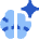 Artificial Intelligence Spark Icon from Sharp Flat Set