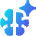 Artificial Intelligence Spark Icon from Sharp Gradient Set