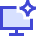 Computer Ai Spark Icon from Sharp Duo Set