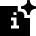Generate Insight Square Icon from Sharp Solid Set