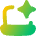 Laptop Ai Spark Icon from Flex Gradient Set