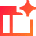 Make Design Spark Icon from Sharp Gradient Set