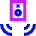 Speaker Spatial Icon from Sharp Neon Set