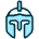 History Spartan Mask Icon from Ultimate Duotone Set