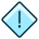 Alert Diamond icon - Free transparent PNG, SVG. No Sign up needed.
