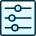 Settings Horizontal icon - Free transparent PNG, SVG. No Sign up needed.