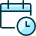 Calendar Clock icon - Free transparent PNG, SVG. No Sign up needed.