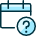 Calendar Question icon - Free transparent PNG, SVG. No Sign up needed.