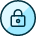 Lock Circle 1 icon - Free transparent PNG, SVG. No Sign up needed.