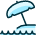 Beach Parasol Water 1