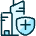 Real Estate Action Building Shield