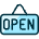 Shop Sign Open