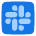 Computer Logo Slack Square