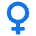 Travel Wayfinder Signage Gender Female Woman Symbol