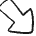 Arrow Thick Right Bottom Corner