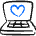 Apps Laptop Favorite Heart