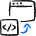 Website Development Monitor Code Send