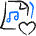 Audio File Favorite Heart