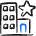 Real Estate Action Building Star