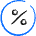 Discount Percent Circle