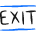 Safety Exit Sign