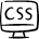 Programming Language Monitor Css