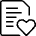 Common File Text Heart