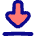 Arrow Outline Download Icon from Flex Pop Set