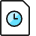Time Clock File 1 icon - Free transparent PNG, SVG. No Sign up needed.