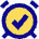 Alarm Check On Icon from Sharp Pop Set